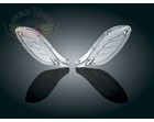 REFLECTIVE SMOKE DRAGON WING VARIABLE AIR DEFLECTORS