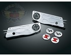 FLAMED SADDLEBAG LATCHES