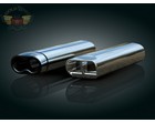 BEAST OVAL MUFFLER W/MAD STAX TIPS