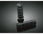 BLACK ISO-GRIPS FOR METRIC CRUISERS-BLACK ISO-GRIPS FOR METRIC CRUISERS